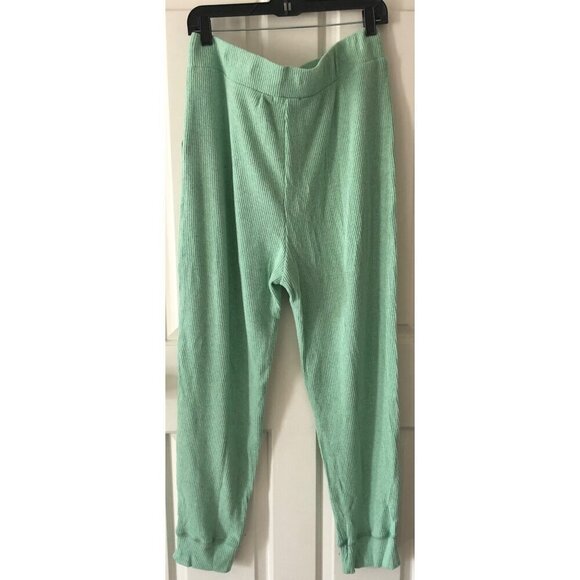 NWT ANTHROPOLOGIE SATURDAY SUNDAY JOGGER LOUNGE SUPER-SOFT TURQUOISE SIZE XL - Picture 8 of 8